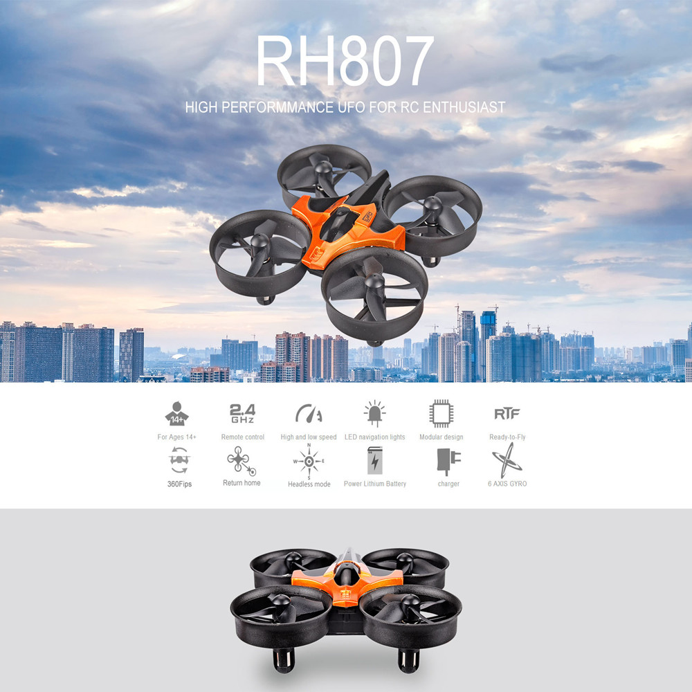 Mini RC Drone with Headless Mo - Eachine Drone E010 ulasan dan harga