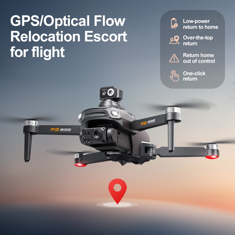 NEW RG800 MAX Drone 1080P HD C - Drone Gimbal 2 Axis ulasan dan harga
